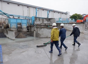 稲毛工場 清掃への取り組み